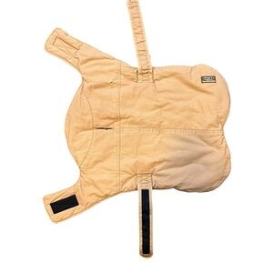L.L.Bean Reversible Field Coat for Dogs – Large – Plaid / Tan Cotton